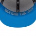 Men's Detroit Lions New Era Heather Gray/Blue 2018 NFL Draft Official On-Stage 59FIFTY Fitted Hat 2979376